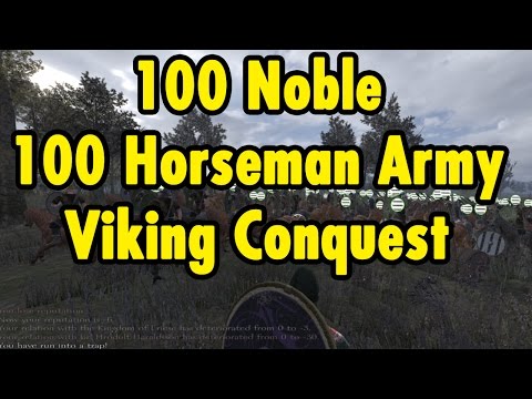 100 Noble 100 Horseman Army - Viking Conquest