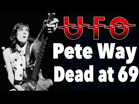 UFO Bassist Pete Way Dead at 69