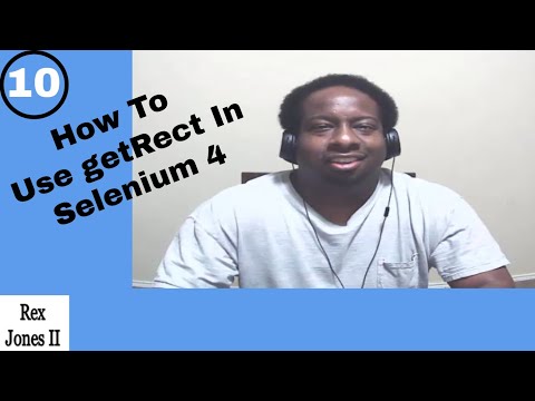 ✔ Selenium 4: How To Implement getRect_getLocation_getSize | (Video 157)