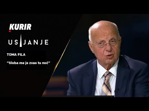 TOMA FILA O SERIJI PORODICA - Sloba me je zvao tu noć, ne zbog hapšenja, OVO JE RAZLOG  - Usijanje