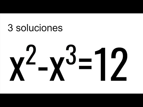 ¿SABES RESOLVER ESTA ECUACIÓN CÚBICA? Tres soluciones. Álgebra Básica