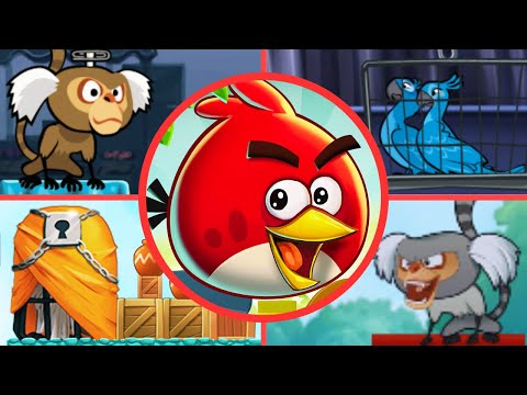 Angry Birds Rio 2 - All Bosses (Luta dos Bosses)