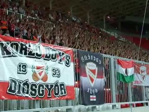 DVTK vs. FK Krasznodar 14/15 Diósgyőr ultras
