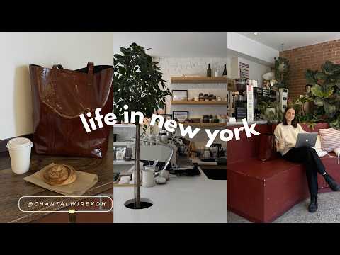nyc vlog | hidden gems in brooklyn, home cafe update & blizzard in nyc