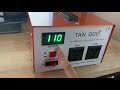 How To Use The Heavy Duty Voltage Converter 230v To 100v Japan 240v To 110v USA Voltage Transformer