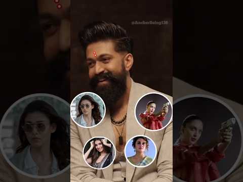 KGF Yash on Female Cast of Toxic | Nayanthara | Kiara Advani | Huma Qureshi | #kgf3 #yash #toxic