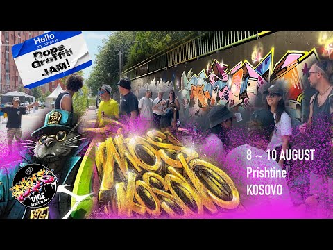 Meeting of Styles 2025 - Pristina Kosovo Graffiti Jam