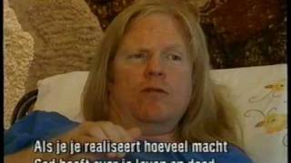 Larry Norman from his hospital bed in Drachten, Holland 1993.