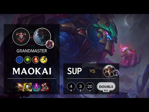 Maokai Support vs Sett - EUW Grandmaster Patch 11.20