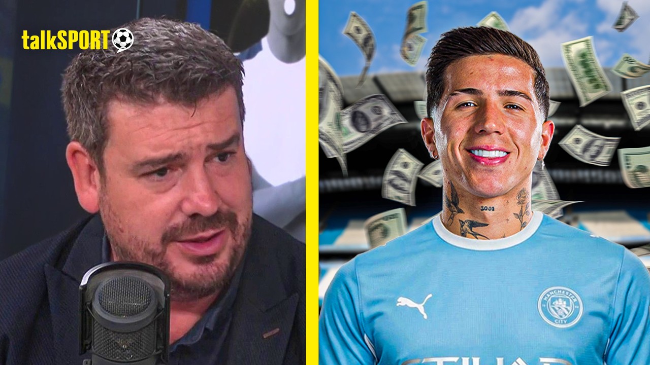 Alex Crook REVEALS Man City could BREAK British Transfer Record with Enzo Fernandez Signing!
