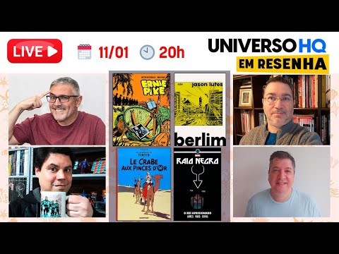 Ernie Pike, Berlim, Raio Negro e Tintin - Le crabe aux pinces d'or - UNIVERSO HQ EM RESENHA