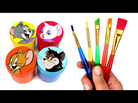 Tom and Jerry Learn How to Draw Tom and Jerry Cartoon Characters
