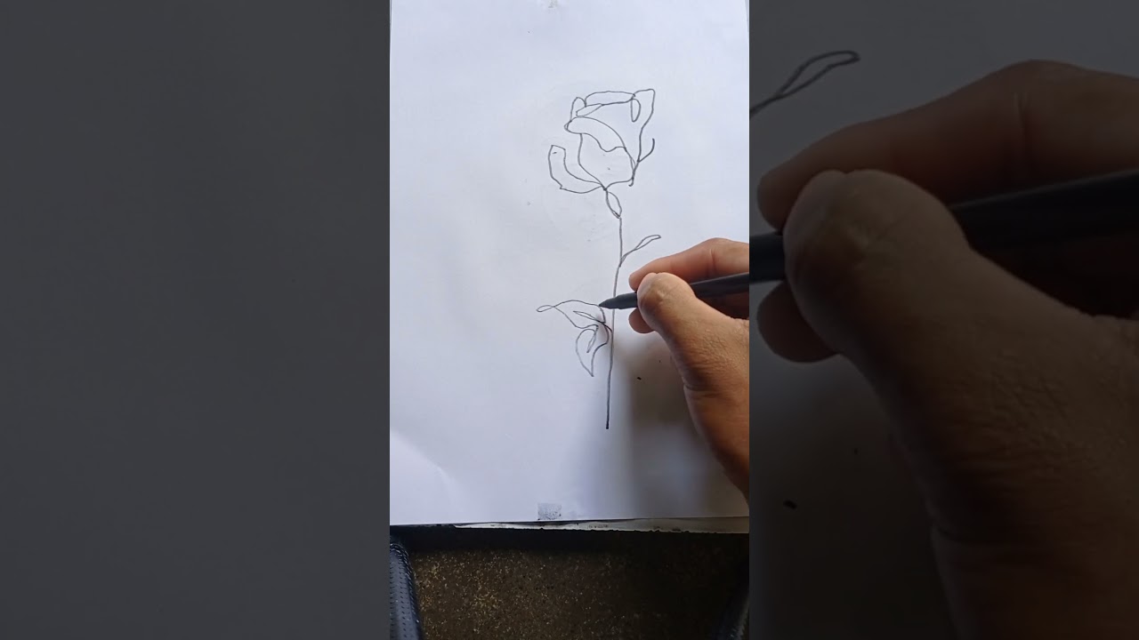 oneline drawing abstract beautiful girl vector image #viral calm down#ytshort#short