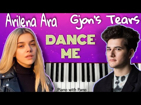 Arilena Ara ft Gjon's Tears - Dance Me | Piano cover Free Improvisation