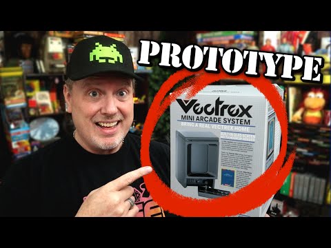 FIRST LOOK at the New Vectrex Mini Prototype | See the Progress on This Cool New Mini!