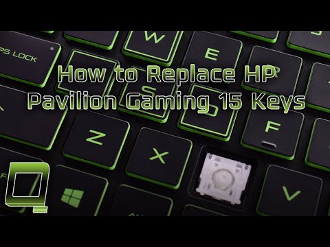 How to Replace HP Pavilion Gaming 15 Keys