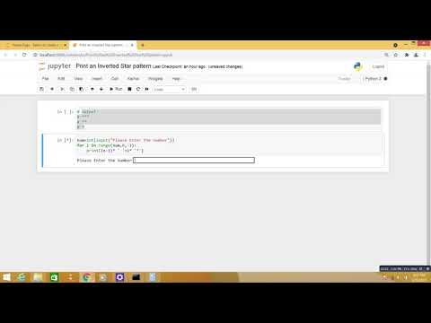 Python Program Print An Inverted Star Pattern