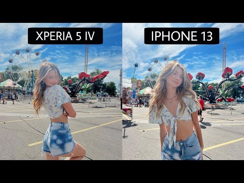 Sony Xperia 5 IV Vs Iphone 13 | Camera Test