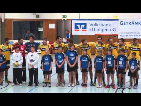 Rhein Neckar Löwen in Karlsbad Langensteinbach