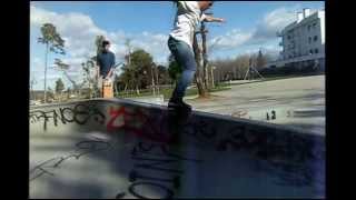 preview picture of video 'Tondela Skate Crew, Skater Cláudio Costa'