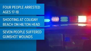 4 arrested after July 4th shooting on Hilton Head