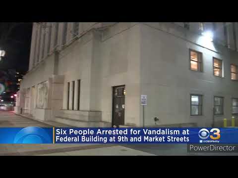 7 Arrested After Philly Federal Buildings Vandalized; Police Seize Molotov Cocktails (1/1/2021)