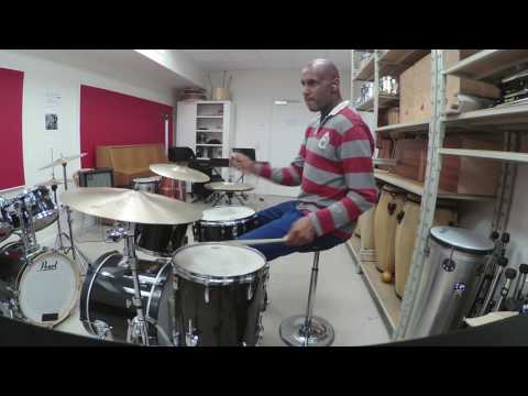Max Hartock Jazz  drummer  Solo 17/8 (Fr)