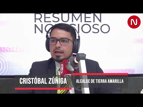 Miguel Vargas, Gobernador Regional de Atacama en Nostálgica, jueves 16 de julio de 2026.