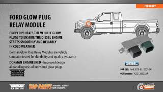 Glow Plug Relay Module 1999-2010 Ford - video thumbnail 4