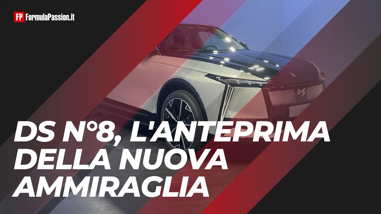DS N°8 anteprima | Com'è dal vivo l'elettrica da 750 km che nascerà a Melfi