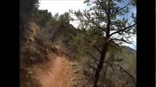 preview picture of video 'Intemann Trail Run, Manitou Springs, Colorado'