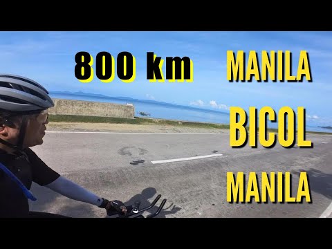 Manila Bicol Manila 800km Balikan Bike Ride 3 days