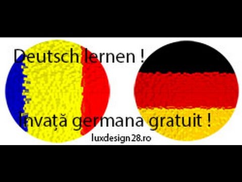 Curs Audio incepatori si nivel mediu limba germana verbe litera A curs germana