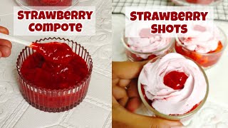 Strawberry compote
