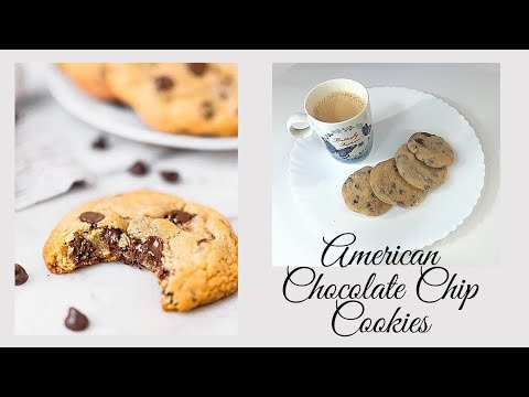 How to make American Chocolate Chip Cookies | Cookies | Chef Din Mohammed