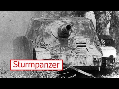 Sturmpanzer SdKfz 166: Powerful German Armored Infantry Support Weapon of World War II
