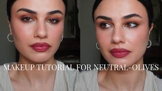 How to Wear Berry Tones on Neutral-Olive Skin | Full Tutorial
