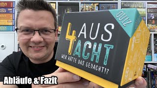 4 aus Acht (Moses Verlag) ... Quizspiel, erinnert doch sehr an Smart 10 ... Zufall oder Absicht?