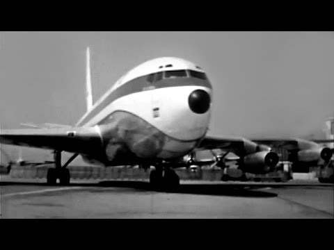 United Douglas DC-8 & Boeing 720 - "LAX Action" - 1962