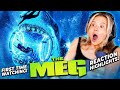THE MEG (2018) Movie Reaction w/ Amelia FIRST TIME WATCHING