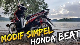 Download lagu Honda Beat Modif Simpel - Modifikasi Honda Beat Merah Sticker NGKS mp3