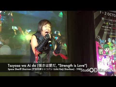 Akira Kushida & Mitsuko Horie feat. Hiroshi Watari & Kenji Ohba [Indo Comic Con 2016 Fan Cam]