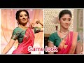 Vrushika Mehta Vs Shivangi Joshi Ln Same Look CS