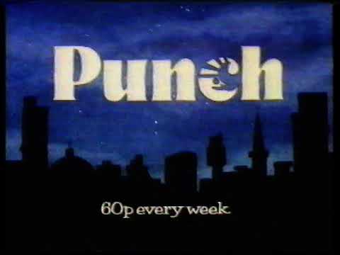 Punch magazine  Tv advert  1980's