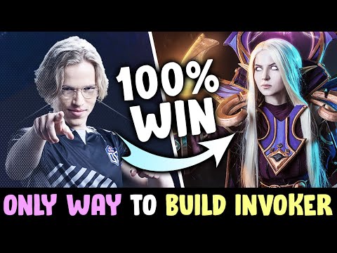 Only way to play INVOKER in 7.27 — Topson 100% WINRATE EXORT BUILD