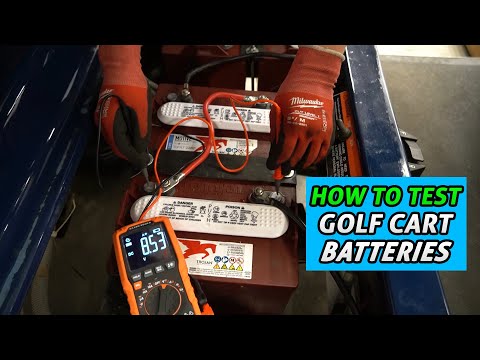 How to Test Golf Cart Batteries *8V, 12V and More*