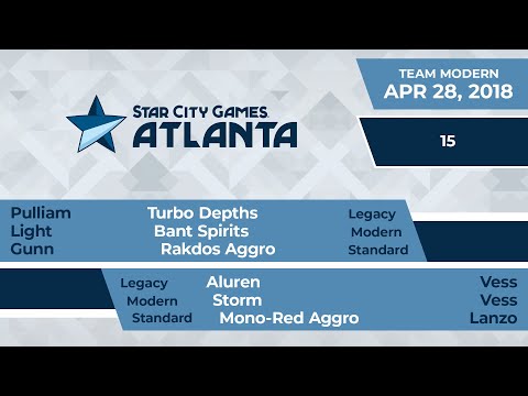 SCGATL: Round 15 - Pulliam, Light, Gunn vs Vess, Vess, Lanzo | Modern