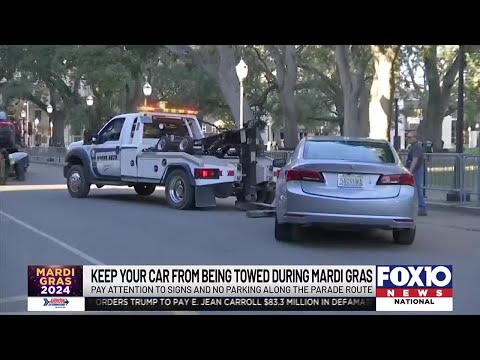 MPD towed 510 cars during last year’s Mardi Gras- here’s how NOT to get towed