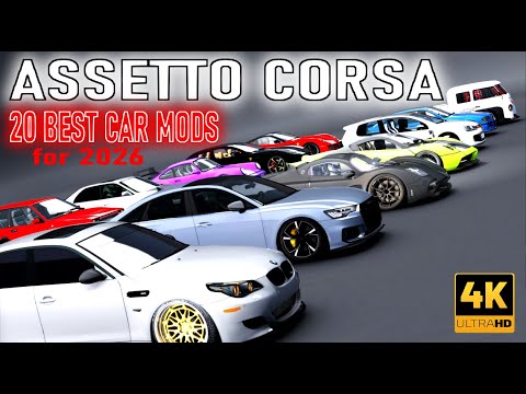 🔥20 BEST CAR MODS 🔥FOR ASSETTO CORSA 2026✨ #1 + Download Links📁