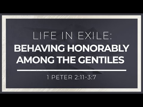 Life in Exile: Behaving Honorably Among the Gentiles (1 Peter 2:11-3:7) - 119 Ministries thumbnail